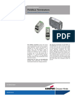 DIN-rail Mounted Fieldbus Terminators