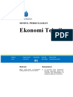 Ekonomi Teknik Modul 1