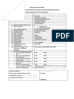 Formulir Permohonan Ijazah Ilang Mts