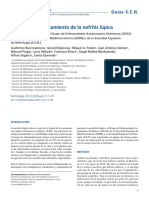 Diagnóstico y Tratamiento de La Nefritis Lúpica: Guías S.E.N