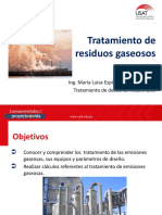 Tratamiento de emisiones gaseosas (TEG