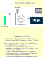 Cromatografía de Gases Química Analítica III - Semestre 2017-2