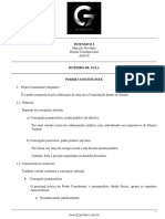 Roteiro de Aula - Aula 02 - Poder Constituinte I PDF