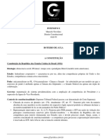 Roteiro de aula - aula 04 - A Constituição