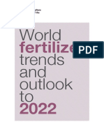 World Fertilizer Outlook 2022 FAO