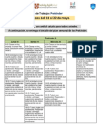 PLAN DE CLASES Prekínder - 18 AL 22 DE MAYO