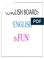 English Board