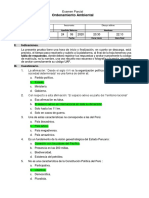 Examen Ordenamiento Ambiental