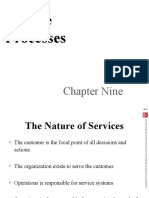Service Processes: Chapter Nine