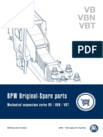 BPW Original-Spare Parts. Mechanical Suspensions