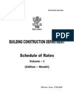 Building Schedule of Rates Volume - I.pdf