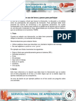 Guia buen uso de foros y pasos para participar