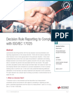 Decision Rule Reporting To Comply With ISOIEC 17025