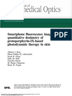 Smartphone Fluorescence Imager For Quantitative Dosimetry of protoporphyrin-IX-based Photodynamic Therapy in Skin