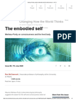 The Embodied Self: Changing How The World Thinks