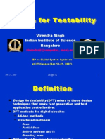 Design For Testability