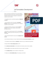 Principles of Good Formulation Development - Prospector Knowledge Center