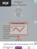 Stick Diagram & Lambda Based Design Rules