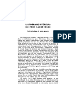 1965 O "Percurso Interior" Do Pe. André Marc - Uma Introdução A Sua Obra Por Pe. Fontan 25p