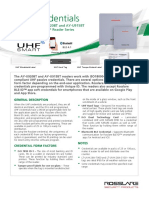 UHF Credentials - Datasheet v03-200918