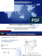 Thermodynamics 1: Volumetric Properties of Pure Fluids