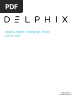 Delphix Admin For Oracle Lab Guide 5.3.5