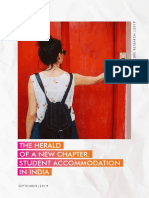 India Report - The Herald of A New Chapter - Student Accommodation in India PDF