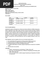 CSE 331-EEE 332-ETE 332 Course Outline