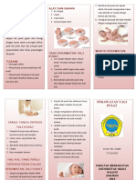 Leaflet Perawatan Tali Pusatu