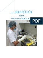 Desinfección de Instrumentos