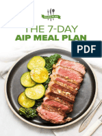 7-Day AIP Meal Plan - Compressed