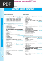 Multiple Choice Questions: (Aiims Nov 1993) (DNB 2003)