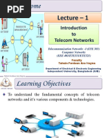 Welcome: To Telecom Networks