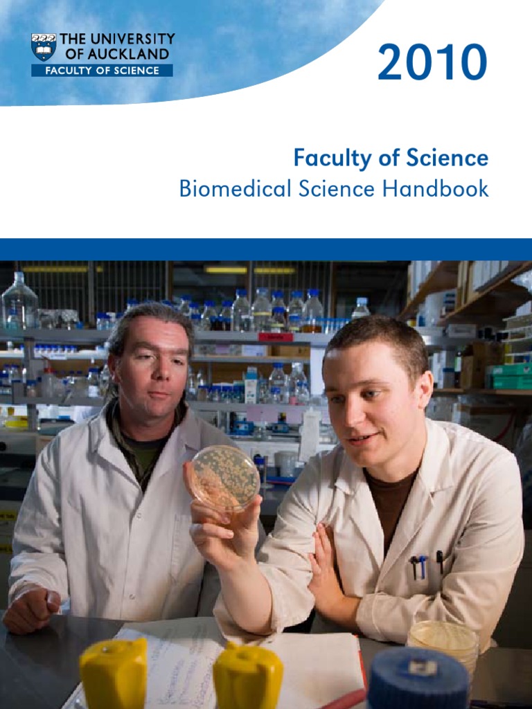 2010 Biomed Handbook PDF Postgraduate Education University And