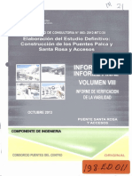 5472.estudio Definitivo de Los Puentes Palca y Santa Rosa y Accesos Vol Viii 2013 Ed11 PDF