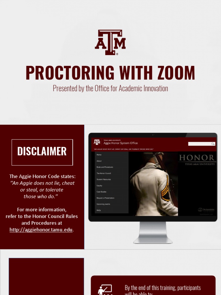 Proctoring With Zoom Final PDF Laptop Test (Assessment)
