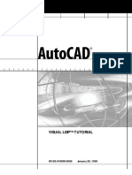 AutoCAD 2000 Visual LISP Tutorial - 140 Pages