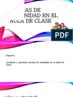 Normas de Urbanidad en El Aula de Clase