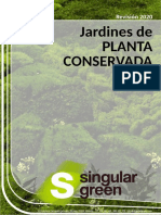 Jardines verdes naturales sin mantenimiento