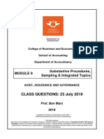 Module 9 - Substantive Proc - Class Q - 23 July