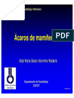 Acaros de Mamiferos2008