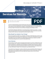 Price Your Backup Services For Success: Call Us Today at +1 (415) 301-7773 Ext. 2