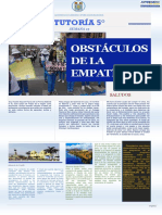 Hoja de Recursos Obstáculos de La Empatía Ii