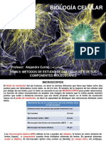 Tema II Métodos de Estudio de Las Células