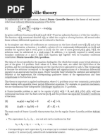 Sturm-Liouville Theory