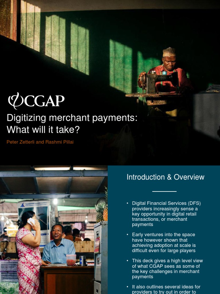 Challenges in Digital Merchant Payments | PDF | Credit | Finance ...