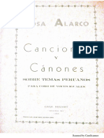 Rosa Alarco, Canciones y Canones PDF