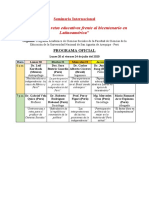 Rol de Ponencias