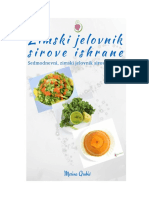 Zimski Jelovnik Sirove Ishrane PDF