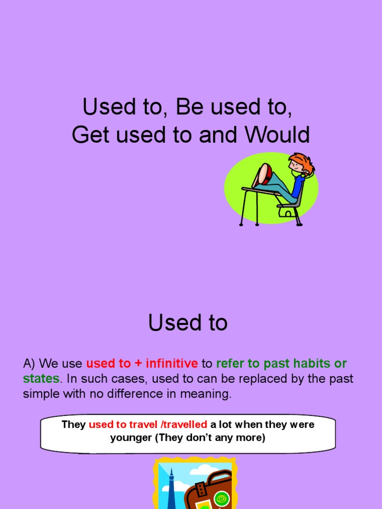 Understanding Used To and Be Used To | PDF | Language Arts & Discipline ...